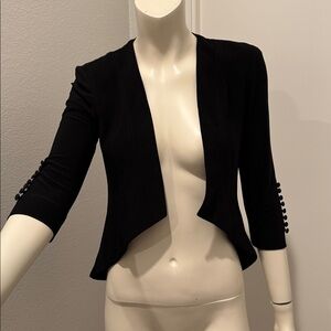Joseph Ribkoff Tuxedo Bolero -
PapillonStyles
 Open-Front Blazer